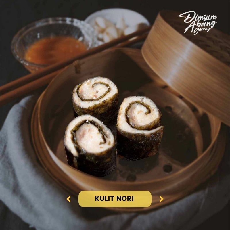 

Dimsum Kukus Kulit Nori / Dimsum Abang Gemoy