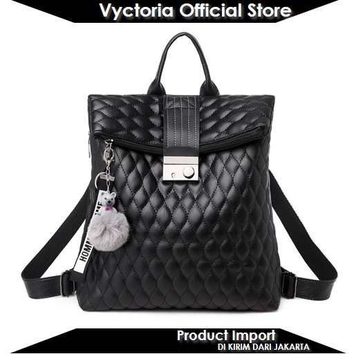 (COD) Vyctoria VOS7111 Tas Ransel Wanita Import Backpack Stylish Terbaru EL729 BQ2709 GT1654 JTF7111 LT1748 2709 1748 1654 729 7111