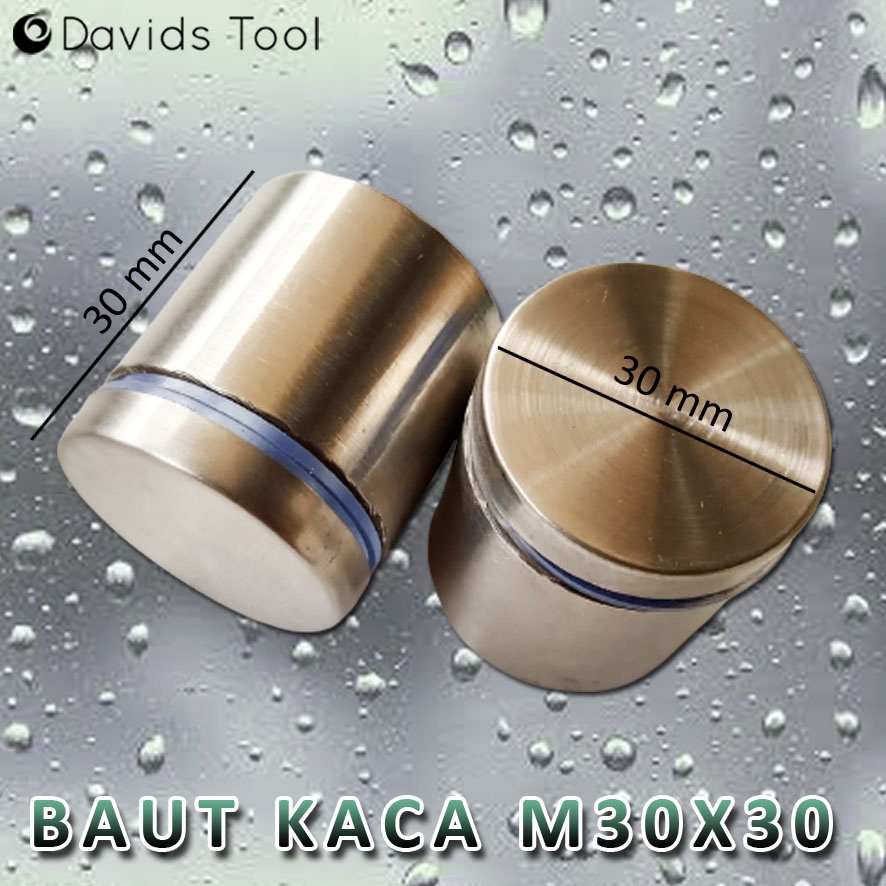 Baut Akrilik Pen Iklan Stainless M25x25