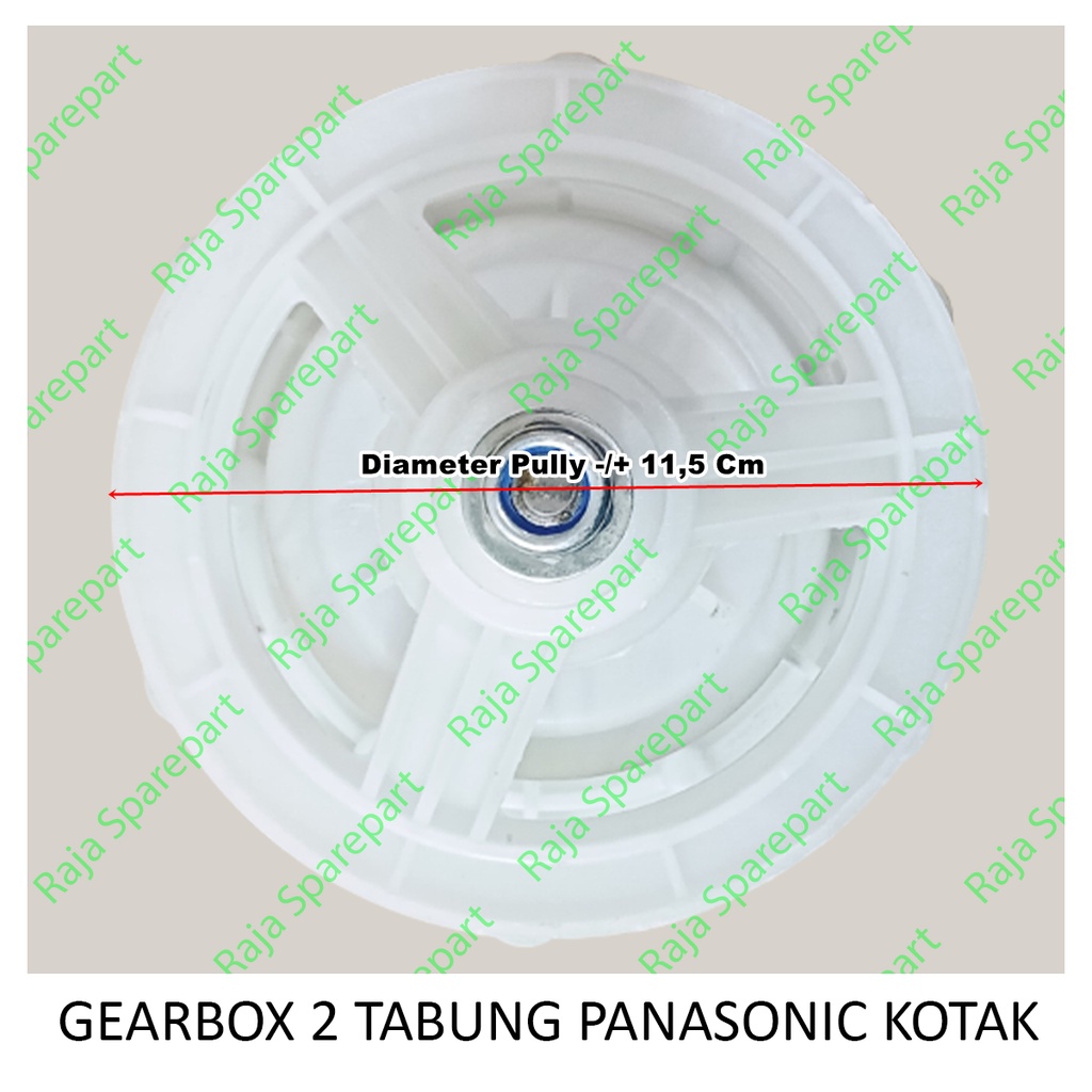 Gearbox Mesin Cuci 2 Tabung Panasonic As Kotak GB17