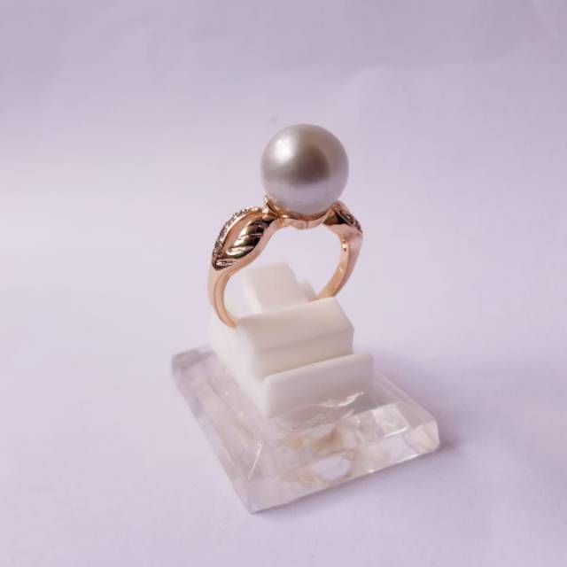 Cincin Mutiara Lombok / Cincin Mutiara Laut / Perhiasan Mutiara Lombok