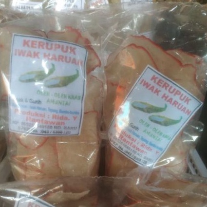 

krupuk ikan Haruan/ gabus