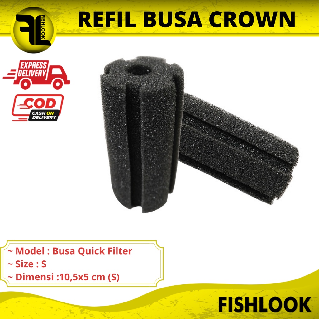 Refill Busa breeding | Bio Foam | Busa Quick Filter Biofoam