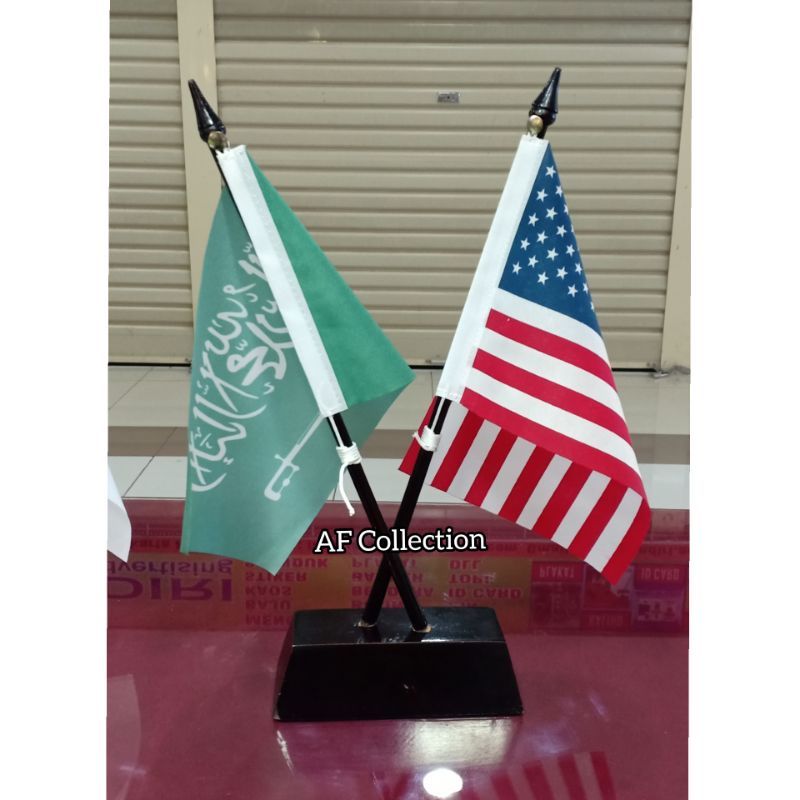 

Bendera Meja + Tiang Kayu Silang