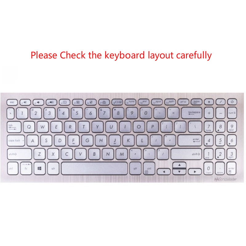 For 15.6inch Asus FL8700F I5 I7 Soft Ultra-thin Silicone Laptop Keyboard Cover Protector