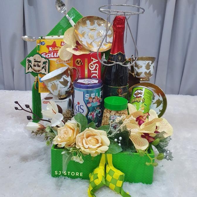 

PAKET BOX PARCEL MAKANAN LEBARAN IDUL FITRI HAMPERS 2021 DGRR65416