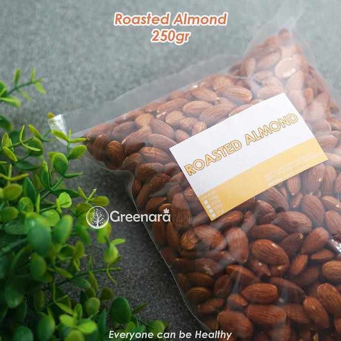 

Roasted Almond Whole 250Gr / Kacang Almond Panggang 250Gr Mentarieka_Shop