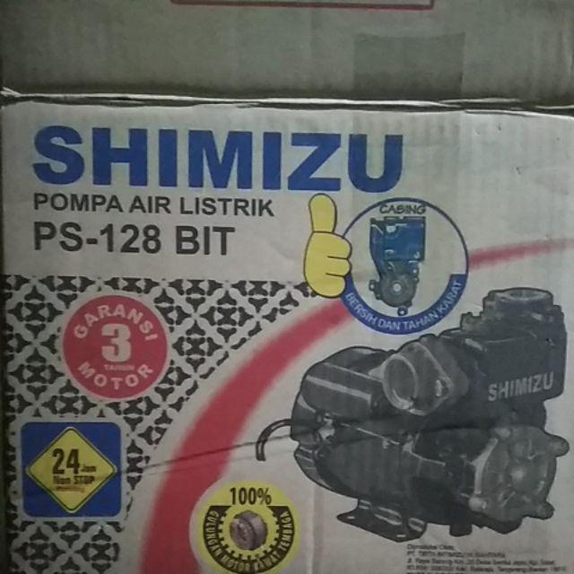 Ps-128 Bit Shimizu Pompa Air Sumur Dangkal Non Otomatis