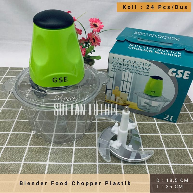 blender daging 4 mata pisau