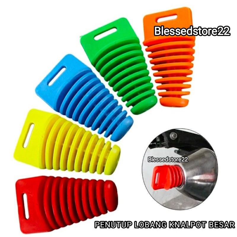 PENUTUP LOBANG KNALPOT BESAR KLX CFR VIXION NMAX VARIO DLL, ALAT ACC MOTOR BERKUALITAS TERMURAH