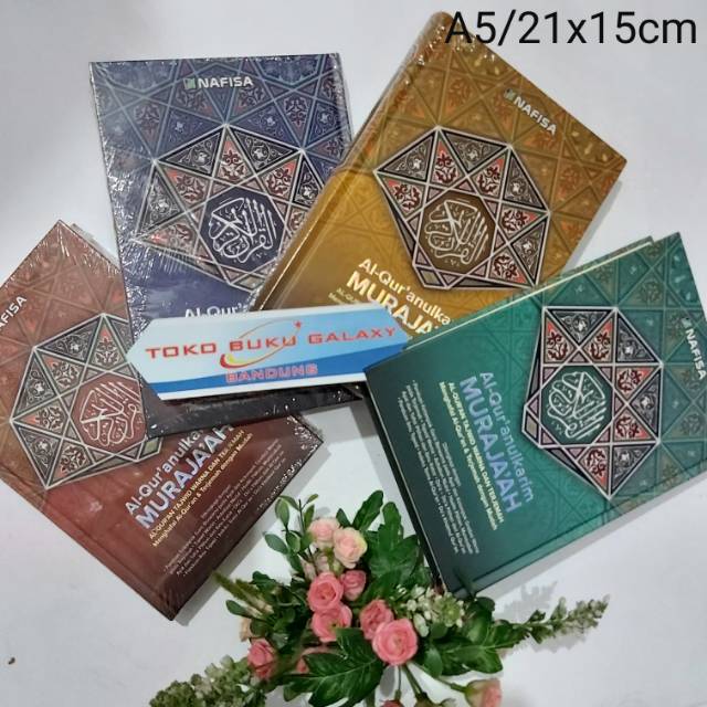 Jual Al Quran Hafalan Murajaah A5 21x15cm Quran Tajwid Warna Terjemah ...