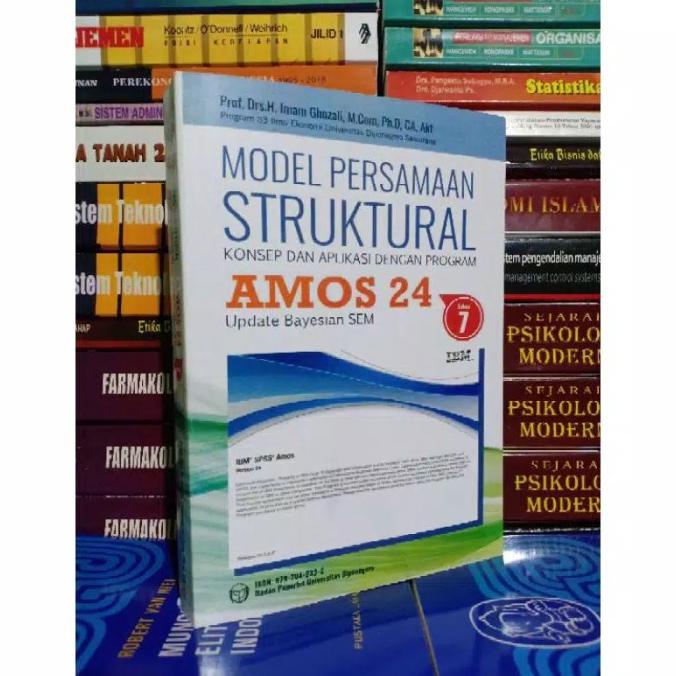 Model Persamaan Struktural Amos 24 edisi t Imam Ghzali
