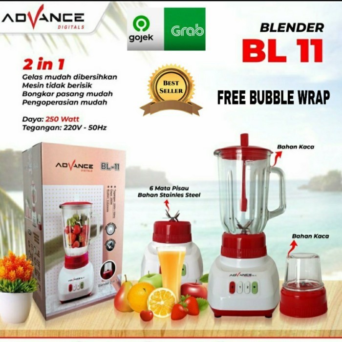 Blender Kaca Advance BL11 / Blender 2in1 Kaca / Blender AdvanceBL-11