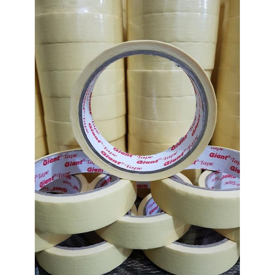 

MASKING TAPE 24 MM LAKBAN KERTAS 1 INCH MURAAAh