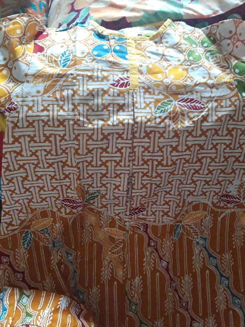 Rahajeng Tunik Batik Cap Colet Premium | Dress Batik Cap Asli