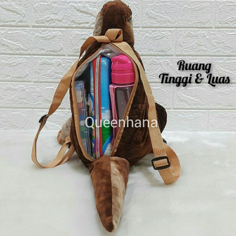 Tas Ransel Dinosaurus / Backpack Dinosaurus / Tas Boneka Anak Laki Laki