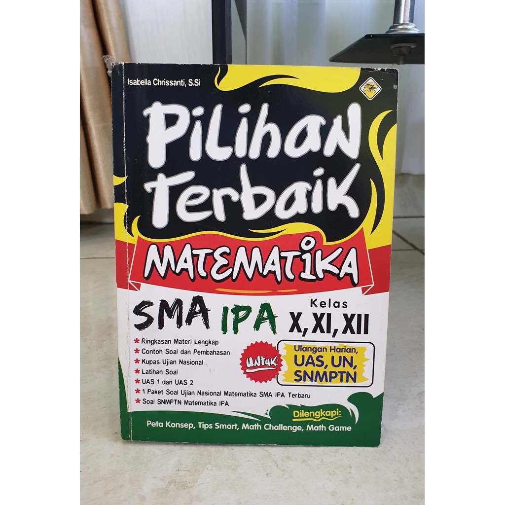 Buku Kumpulan Soal Pilihan Terbaik Matematika Sma Ipa Kelas 10 11 Dan 12 Shopee Indonesia