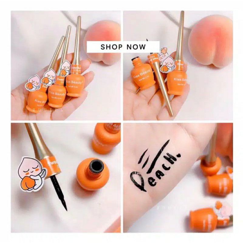 PROMO!!!EYELINER PEACH/SOFT EYELINER KISS BEAUTY