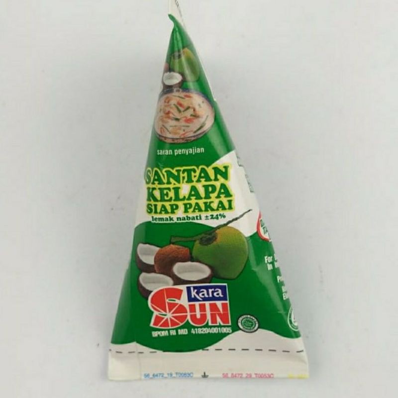 

santan kara ukuran 65 gtam