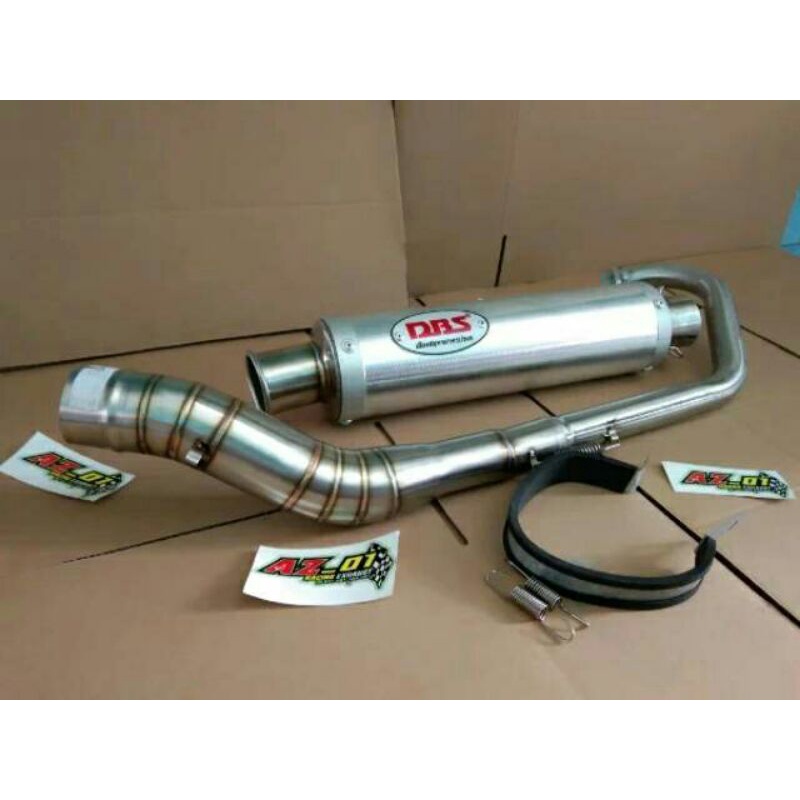 knalpot DBS kws satria Fu fi GSX Vixion R15 Scorpio Jupiter MX king CBR 150