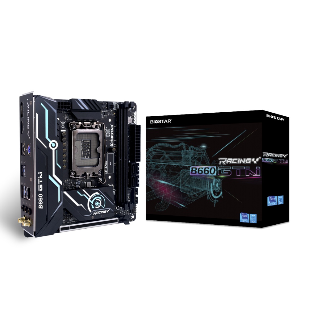 BIOSTAR Motherboard B660GTN Intel B660 LGA1700 DDR4