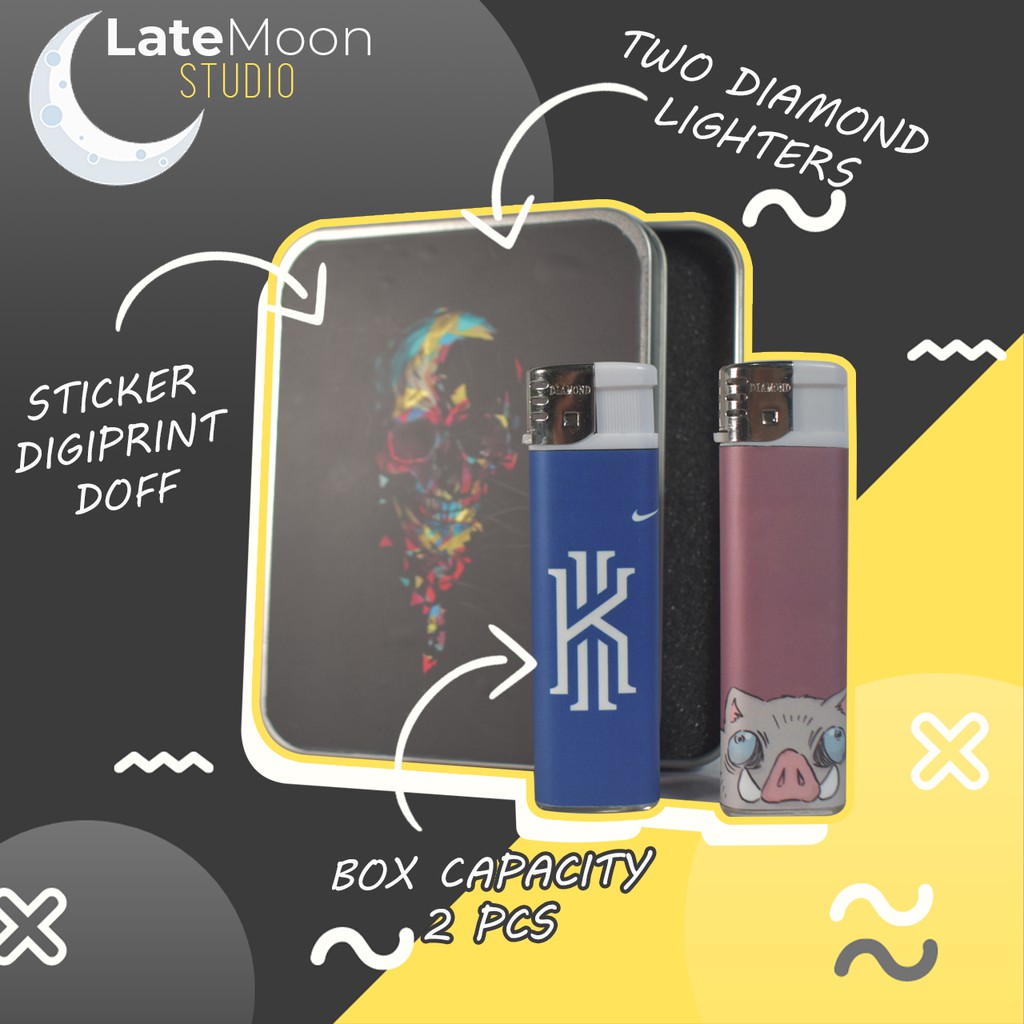 (BISA COD) KOREK DIAMOND CUSTOM FREE BOX