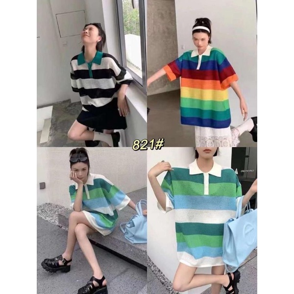 Zola atasan salur by vivorie premium/Zola blouse salur by vivorie premium