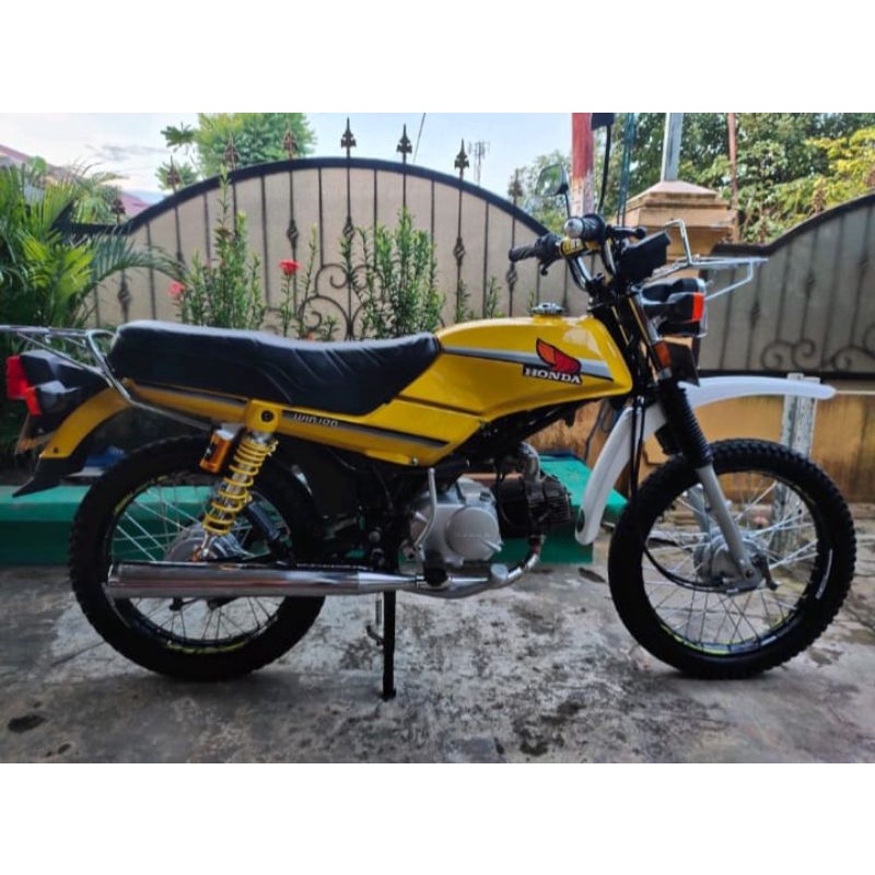 PAKET PENINGGI SHOCK DEPAN BELAKANG HONDA WIN 100-BARANG SESUAI PHOTO