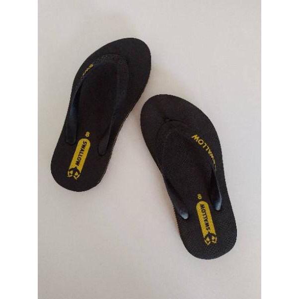 SANDAL JEPIT BY SWALLOW BLACK PEARL M - 02-8 KUNING (19 CM)