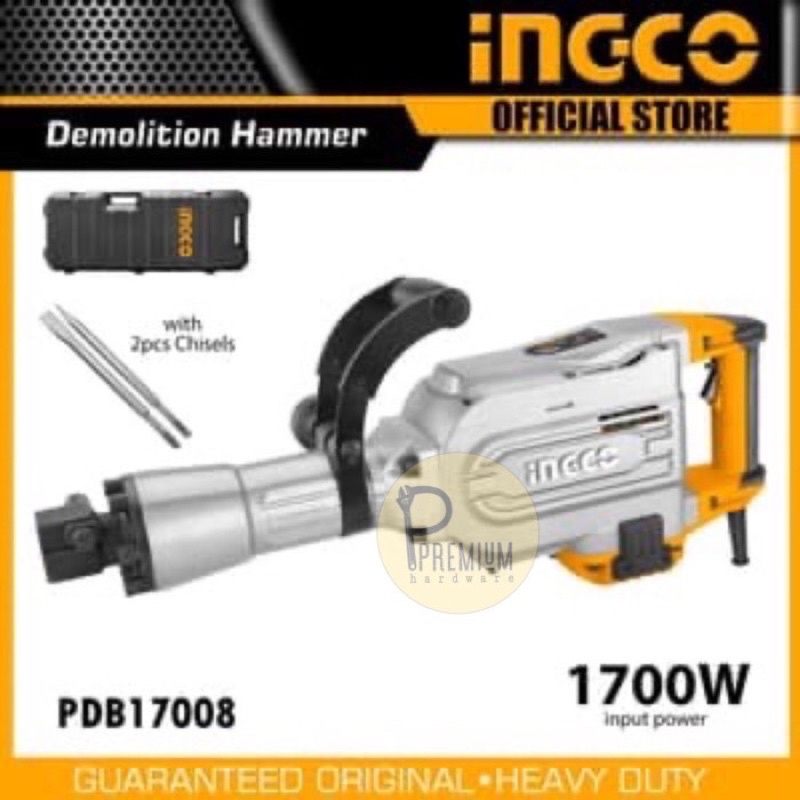 DEMOLITION BREAKER INGCO PDB17008 DEMOLITION HAMMER BOR TUMBUK BATU