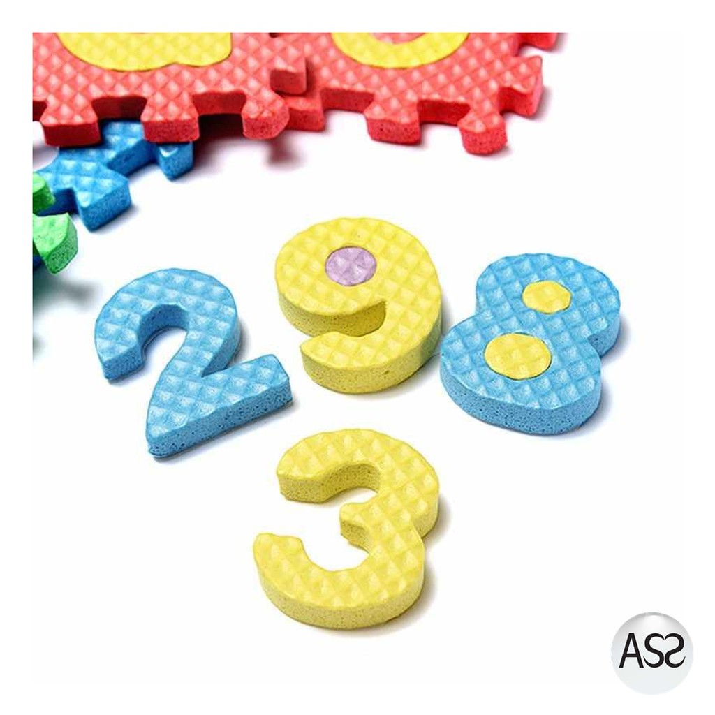 ASS Shop - Jin Wa Wa Puzzle Foam Aplhabet &amp; Angka 36PCS