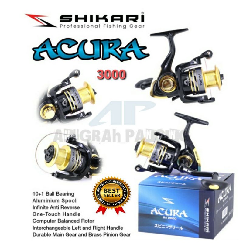 REEL PANCING SHIKARI ACURA 1000/2000/3000 MURAHH