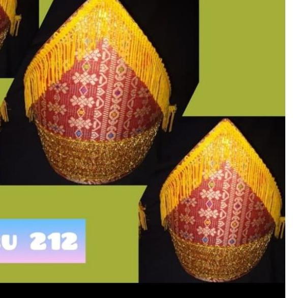 ☞ topi Songket adat Batak anak,/dewasa ☄