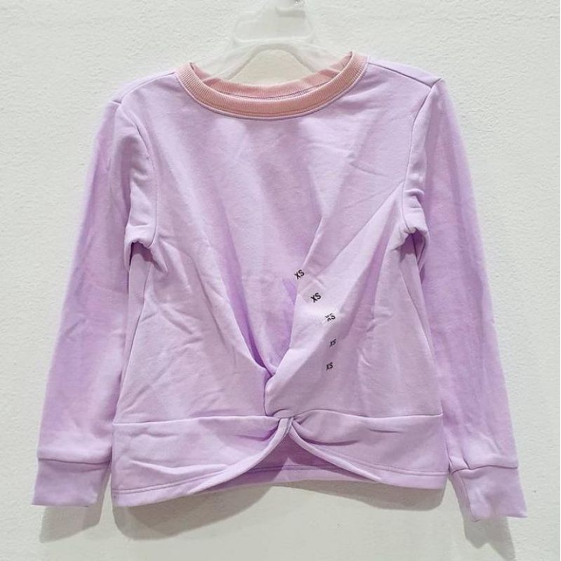 PLAC* ORI Sweater anak perempuan warna unggukerah Pink