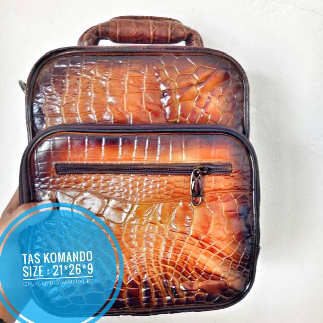 Tas Komando Kulit Buaya
