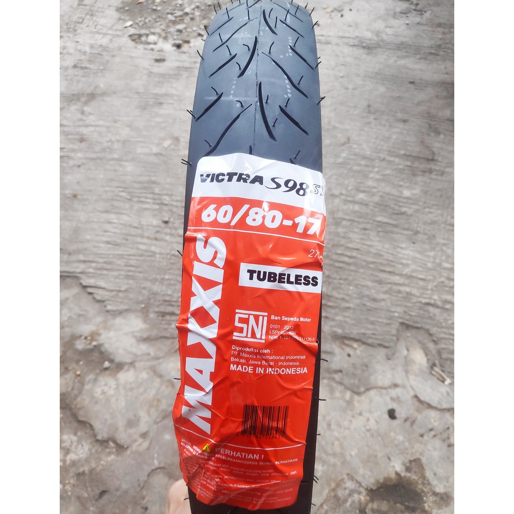 Jual Ban Tubles Tubeless Motor Maxxis Victra S St Motor Ring