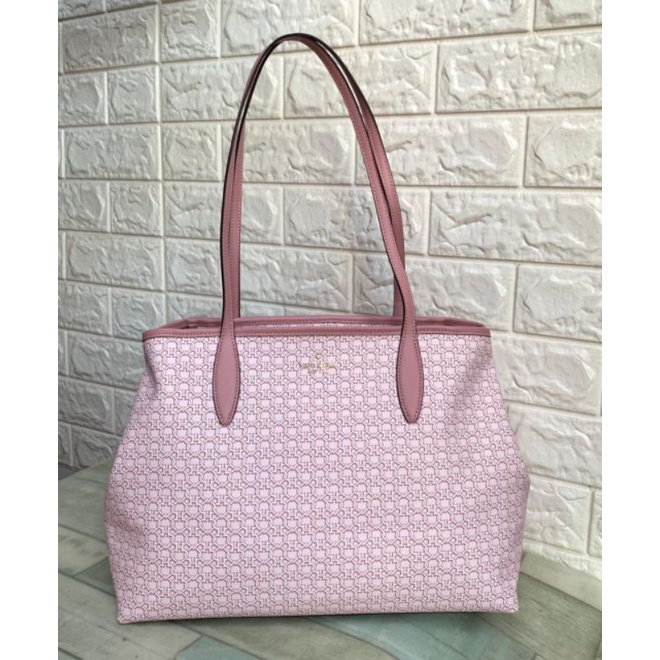 Kate Spade Spade Link Tote Large Light Pink Multi/tas katespade ori