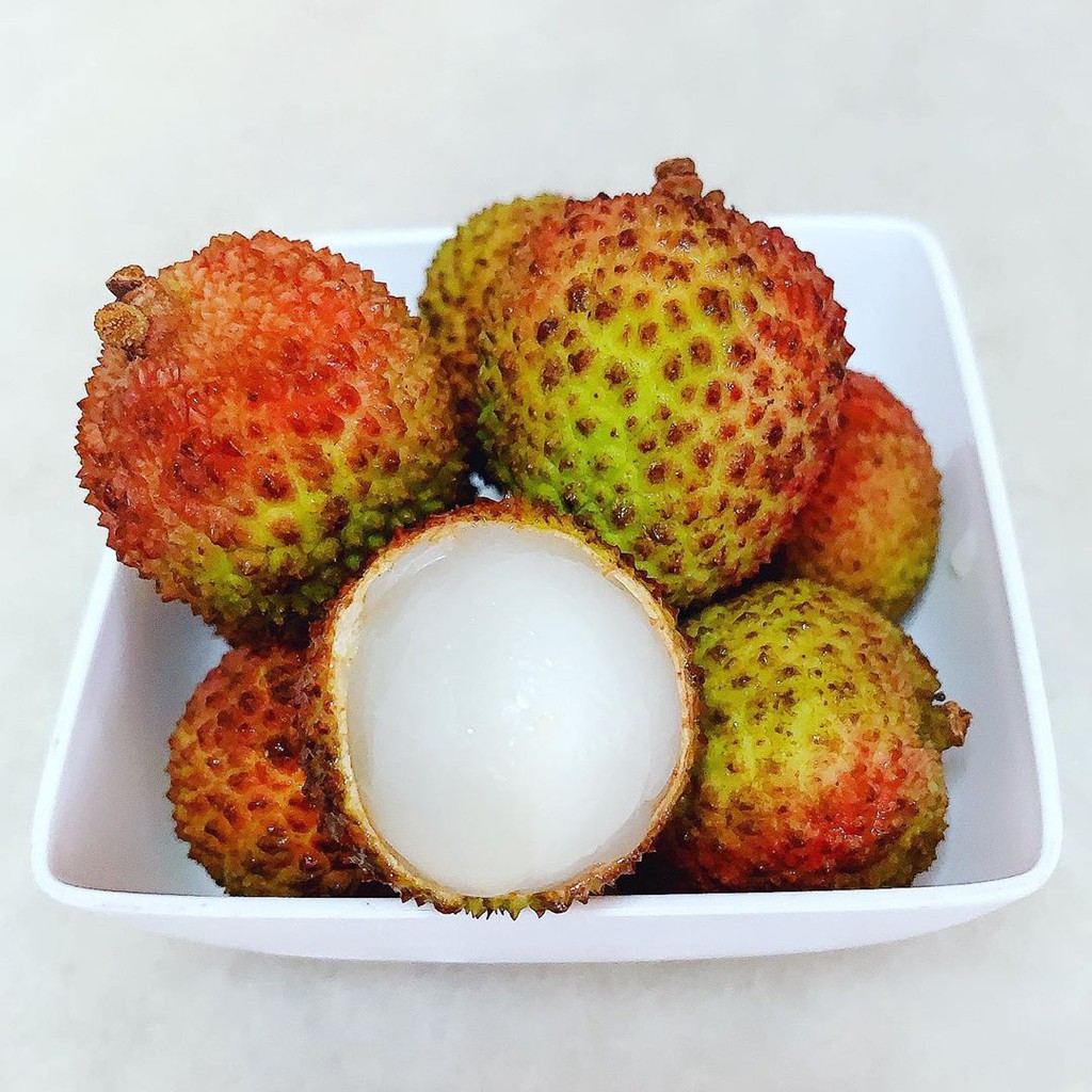 Buah Leci Lychee Hijau Madu Import Segar