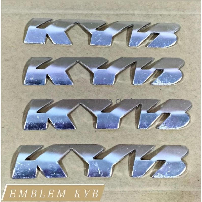 Jual emblem logo shock depan KYB logo motor | Shopee Indonesia