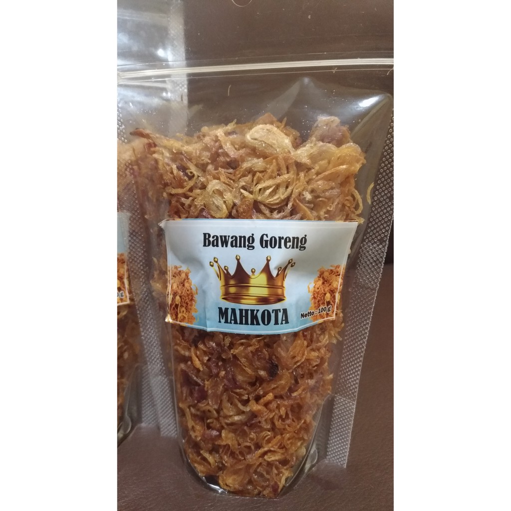 

Bawang goreng MAHKOTA Tegal pouch 100 g