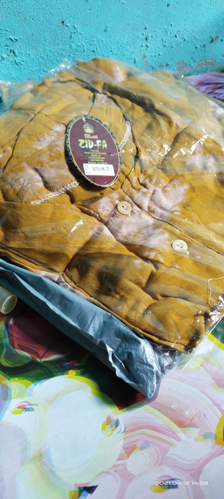 Setelan Celana Panjang Njantren Kancing Depan Busui Batik Pekalongan