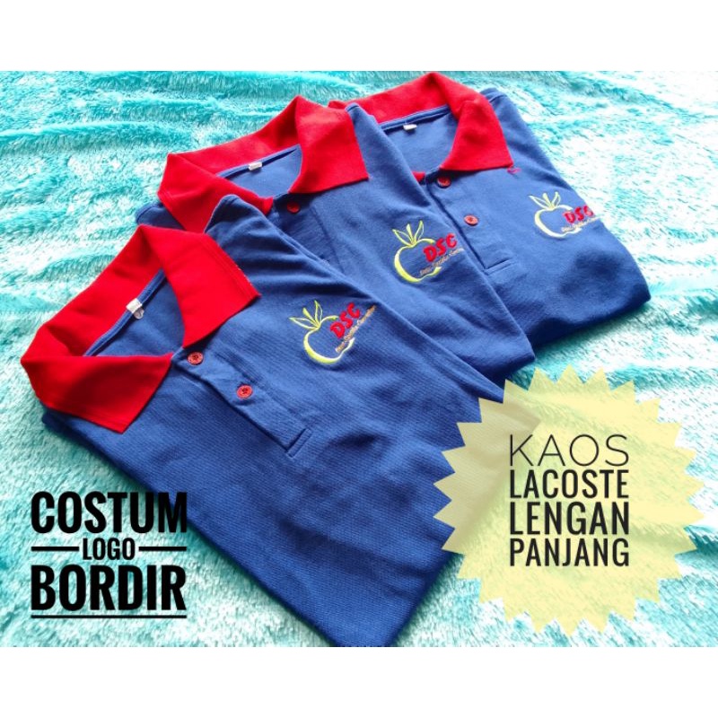 kaos Lacoste Katun Termurah