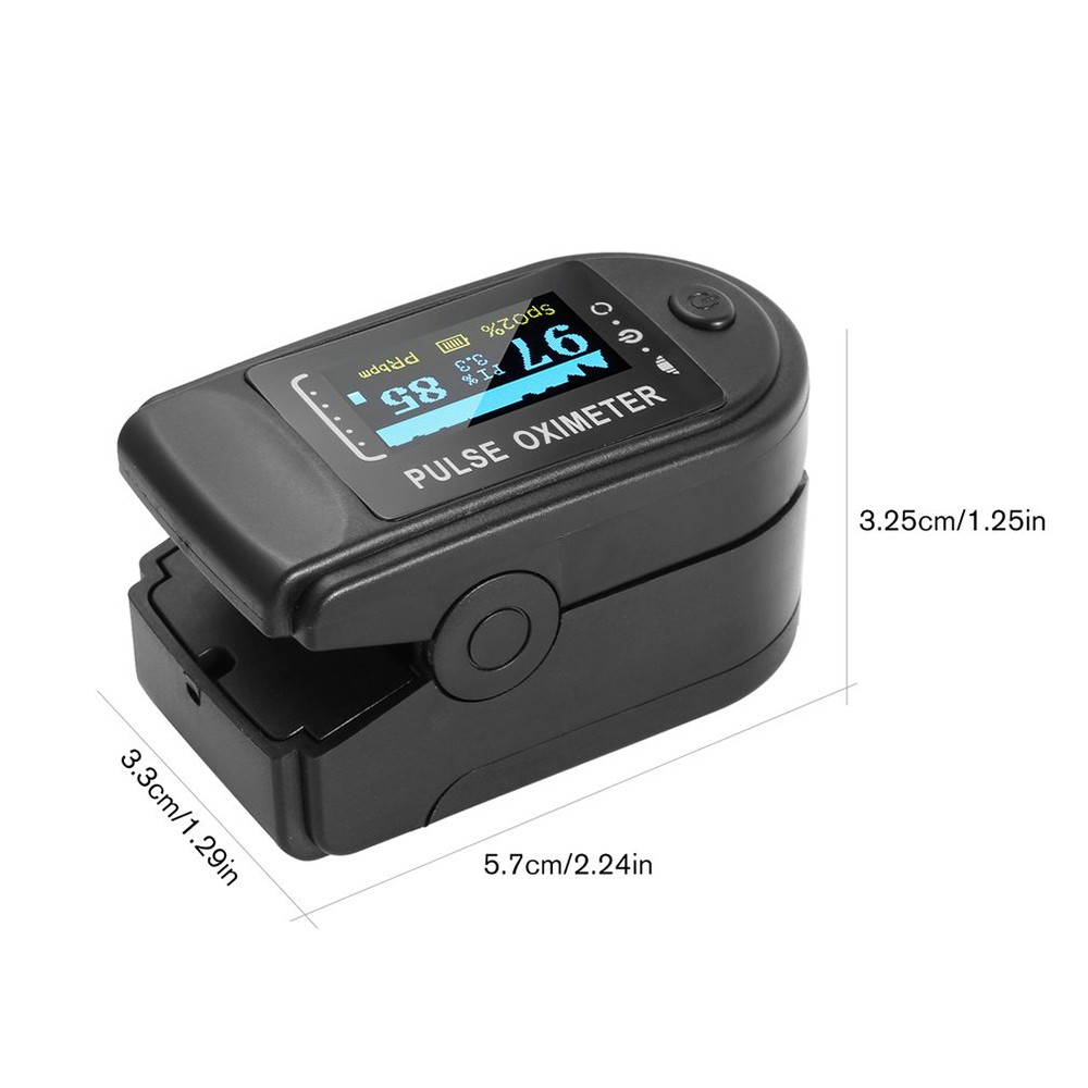 Pulse Oximeter Spo2 + Heart Rate  LED