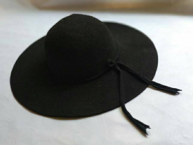 Topi pantai floppy hat topi cewek