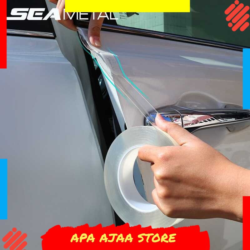 Bergaransi ! SEAMETAL Stiker Pelindung Mobil Car Scratchproof Tape 3M - C39906