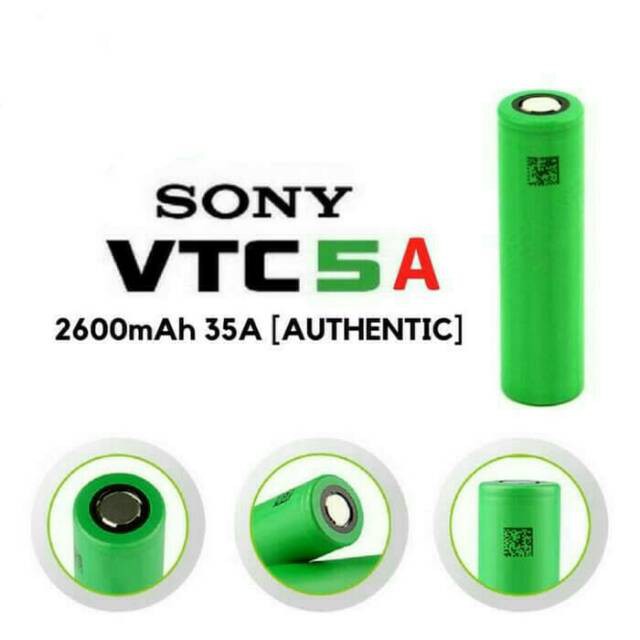 Sony VTC5A 18650  2600 mAH 100% Authentic Battery