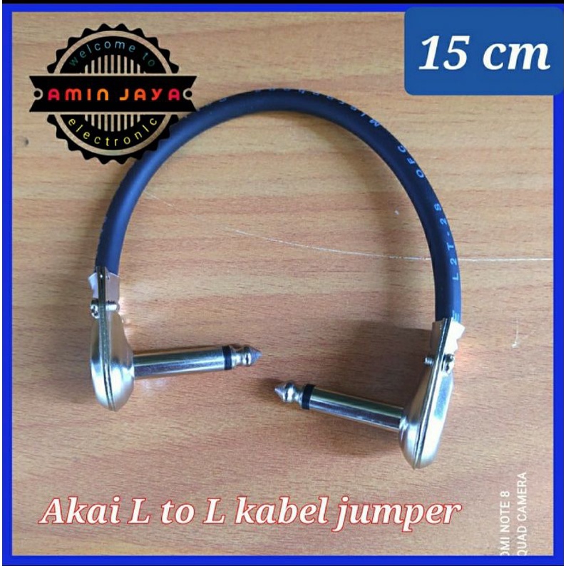 Kabel jumper efeck gitar kabel jack akai L