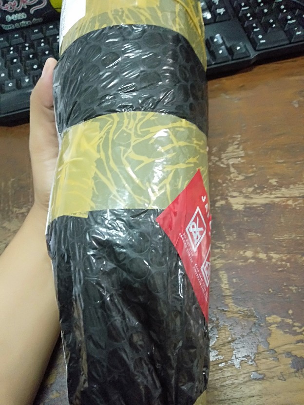 Kain Pel (putih/biru Dongker)