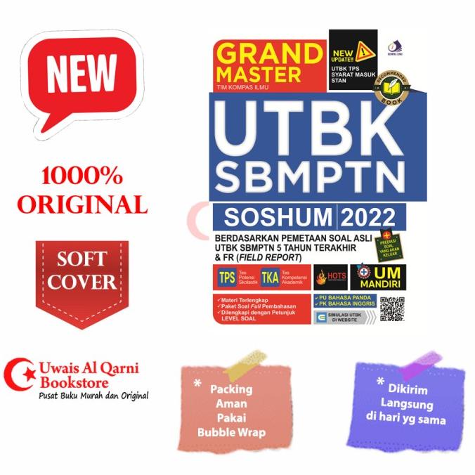 Jual Best Seller Grand Master Utbk Sbmptn Soshum 2022 Terbaru - Kompas Ilmu Murah-2