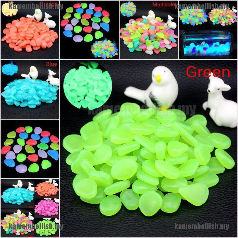 Batu Kerikil Model Glow In The Dark Aneka Warna Untuk Aquarium Shopee Indonesia